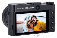 Rollei Powerflex X8 Dual Lens F&eacute;nyk&eacute;pezőg&eacute;p / kamera - Mem&oacute;riak&aacute;rty&aacute;s videokamera - Kompakt - 520063