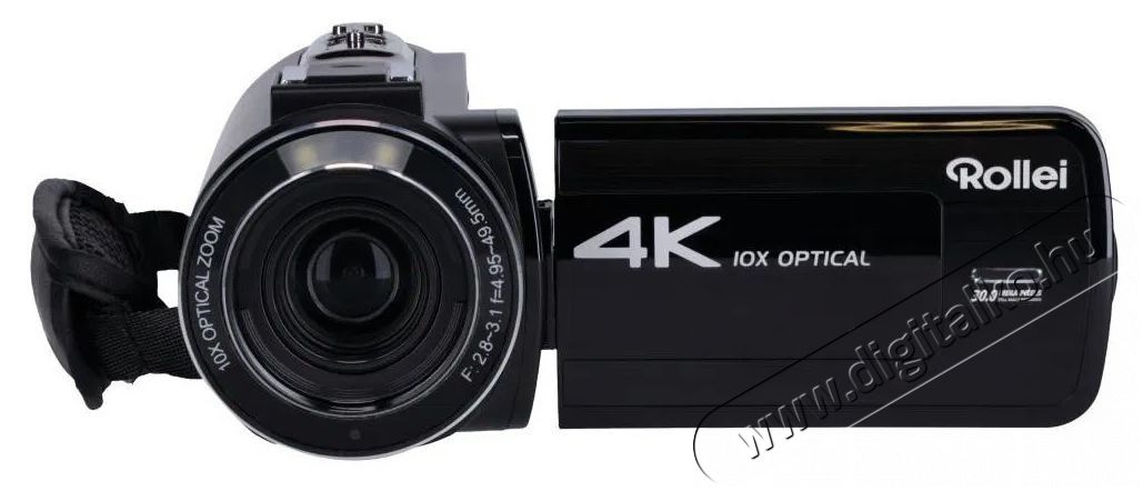 Rollei Movieline UHD 10x F&eacute;nyk&eacute;pezőg&eacute;p / kamera - Kompakt f&eacute;nyk&eacute;pezőg&eacute;p - Norm&aacute;l tud&aacute;s&uacute; kompakt - 519915