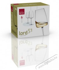 RONA borospoharak 510 ml LORD 6 db Konyhai term&eacute;kek - Konyhai eszk&ouml;z - K&eacute;szlet / szett - 525849