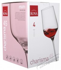 RONA Borospoharak univ. 450 ml CHARISMA 4 db Konyhai term&eacute;kek - Konyhai eszk&ouml;z - K&eacute;szlet / szett - 525857