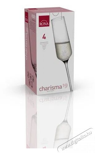RONA pezsgőspoharak 190 ml CHARISMA 4 db Konyhai term&eacute;kek - Konyhai eszk&ouml;z - K&eacute;szlet / szett - 525875