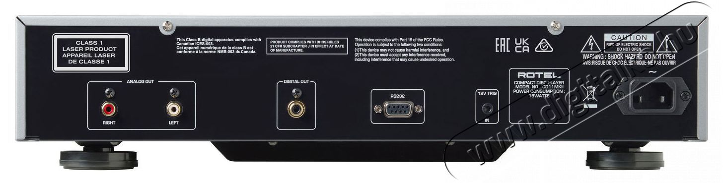 Rotel CD11MKII-B, fekete Audio-Video / Hifi / Multim&eacute;dia - CD / DVD / Blu-Ray / Multim&eacute;dia k&eacute;sz&uuml;l&eacute;k - CD lej&aacute;tsz&oacute; - 511522