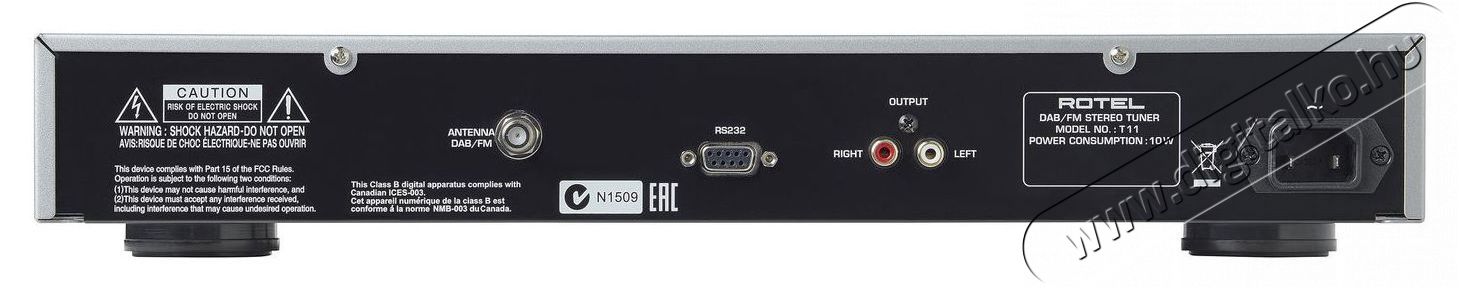 Rotel T11 fekete Audio-Video / Hifi / Multim&eacute;dia - Hifi - Sztere&oacute; - Tuner - 511520