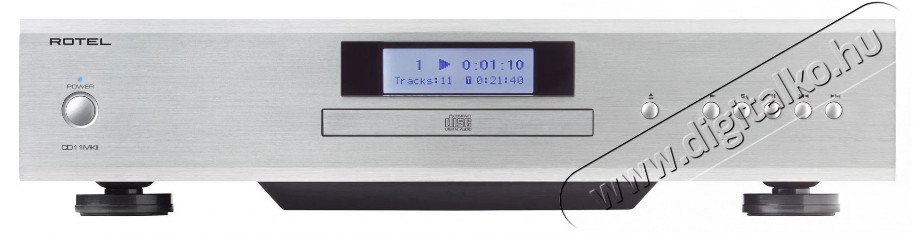 Rotel CD11MKII-S, ez&uuml;st Audio-Video / Hifi / Multim&eacute;dia - CD / DVD / Blu-Ray / Multim&eacute;dia k&eacute;sz&uuml;l&eacute;k - CD lej&aacute;tsz&oacute; - 525890