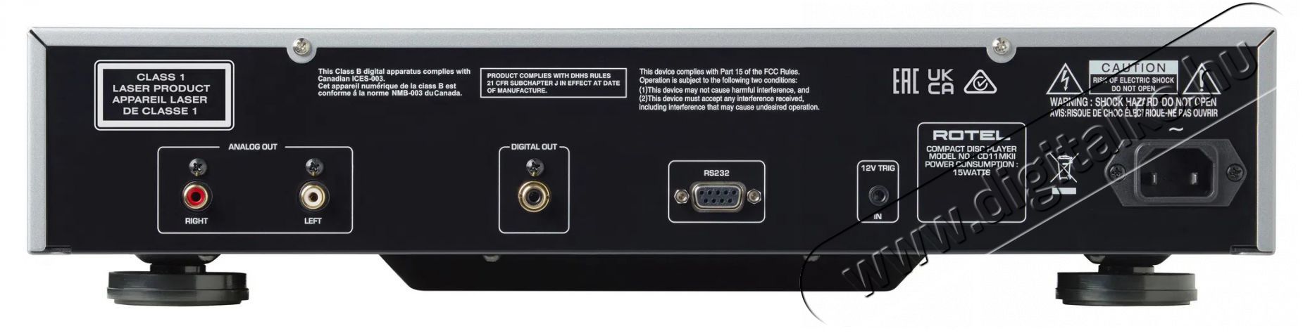 Rotel CD11MKII-S, ez&uuml;st Audio-Video / Hifi / Multim&eacute;dia - CD / DVD / Blu-Ray / Multim&eacute;dia k&eacute;sz&uuml;l&eacute;k - CD lej&aacute;tsz&oacute; - 525890
