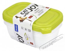 Rotho &eacute;telt&aacute;rol&oacute; k&eacute;szlet SUNSHINE 3x 1 L Konyhai term&eacute;kek - Ed&eacute;ny - &Eacute;telt&aacute;rol&oacute; - 521285