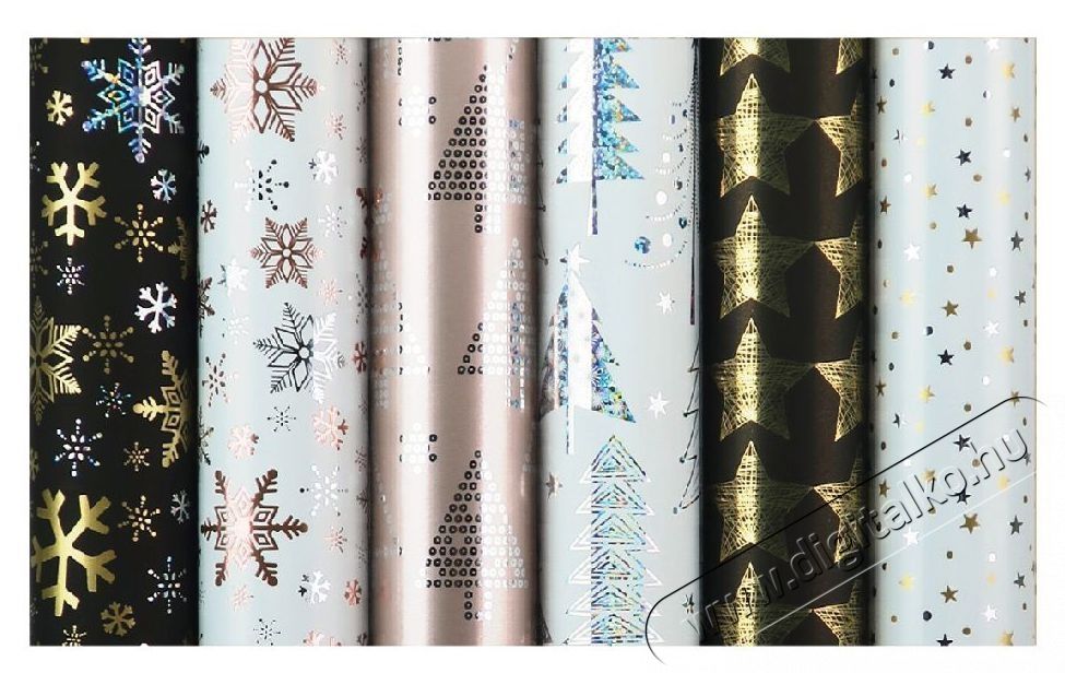 ROTOLUX NORDIC LIGHTS 0,7x1,5m metaliz&aacute;lt &eacute;s holografikus csomagol&oacute;pap&iacute;r Iroda &eacute;s sz&aacute;m&iacute;t&aacute;stechnika - Egy&eacute;b sz&aacute;m&iacute;t&aacute;stechnikai term&eacute;k - 418979