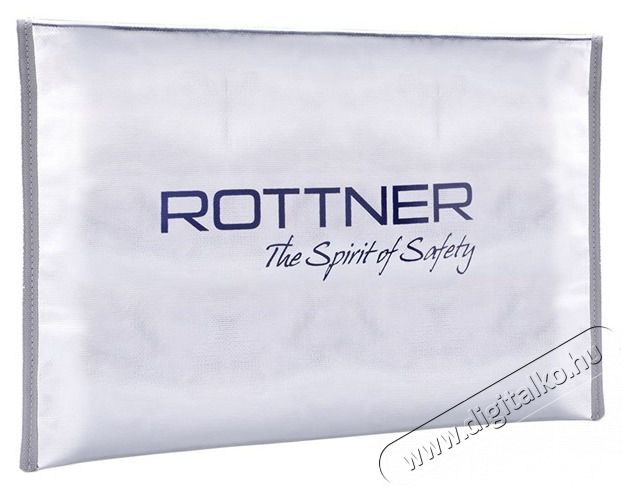 Rottner Fire Proof Bag Din A3 Tűz&aacute;ll&oacute; t&aacute;ska Iroda &eacute;s sz&aacute;m&iacute;t&aacute;stechnika - Egy&eacute;b sz&aacute;m&iacute;t&aacute;stechnikai term&eacute;k - 395885