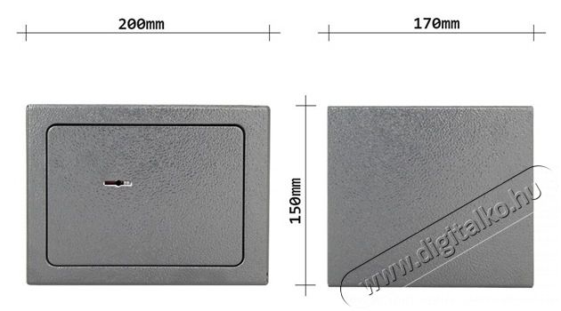Rottner HomeStar1 kulcsos b&uacute;torsz&eacute;f Iroda &eacute;s sz&aacute;m&iacute;t&aacute;stechnika - Egy&eacute;b sz&aacute;m&iacute;t&aacute;stechnikai term&eacute;k - 395883