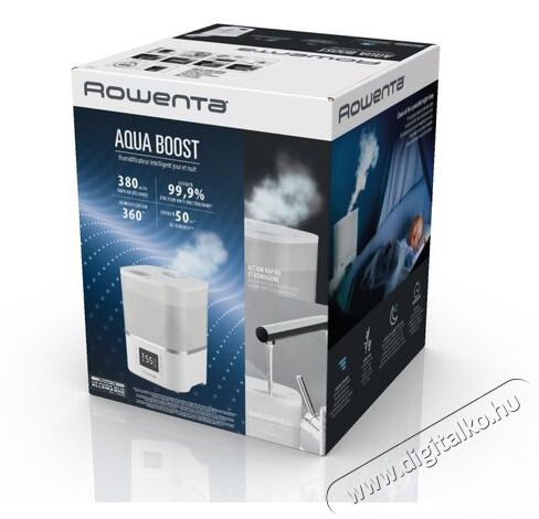 Rowenta HU4020F0 Aqua Boost feh&eacute;r p&aacute;r&aacute;s&iacute;t&oacute; Sz&eacute;ps&eacute;g&aacute;pol&aacute;s / Eg&eacute;szs&eacute;g - L&eacute;gtiszt&iacute;t&oacute; / p&aacute;r&aacute;s&iacute;t&oacute; / p&aacute;r&aacute;tlan&iacute;t&oacute; - P&aacute;r&aacute;s&iacute;t&oacute; - 414695