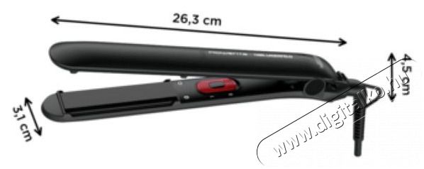 Rowenta SF161LF0 X Karl Lagerfeld Easyliss fekete hajvasal&oacute; Sz&eacute;ps&eacute;g&aacute;pol&aacute;s / Eg&eacute;szs&eacute;g - Haj&aacute;pol&aacute;s - Hajvasal&oacute; / egyenes&iacute;tő - 432772