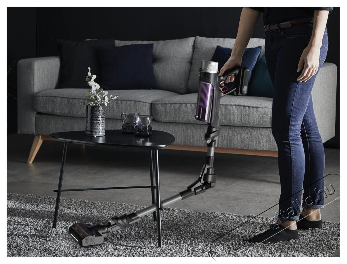 Rowenta RH2038WO X-Force Flex 9.60 Allergy Vezet&eacute;kn&eacute;lk&uuml;li r&uacute;dporsz&iacute;v&oacute;, 3 az 1-ben, 100AW, 18V, Fekete/Lila H&aacute;ztart&aacute;s / Otthon / K&uuml;lt&eacute;r - Porsz&iacute;v&oacute; / takar&iacute;t&oacute;g&eacute;p - K&eacute;zi / &aacute;ll&oacute; porsz&iacute;v&oacute; - 493753