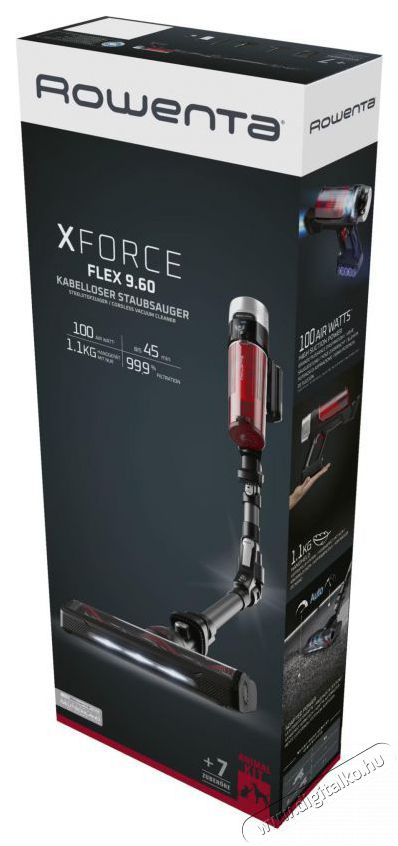 Rowenta RH2078WO XForce Flex 9.60 Animal Care F&uuml;ggőleges porsz&iacute;v&oacute; H&aacute;ztart&aacute;s / Otthon / K&uuml;lt&eacute;r - Porsz&iacute;v&oacute; / takar&iacute;t&oacute;g&eacute;p - K&eacute;zi / &aacute;ll&oacute; porsz&iacute;v&oacute; - 494224