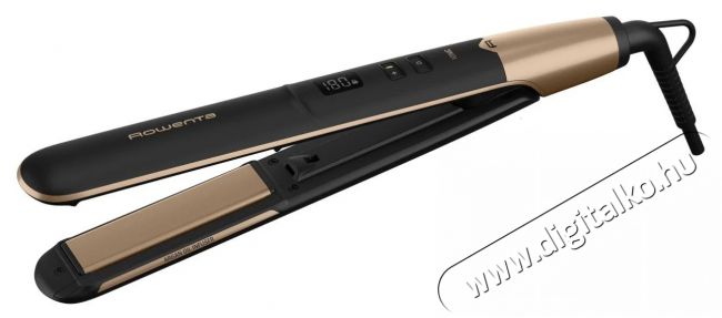 Rowenta SF4630F0 Liss&Curl Argan oil Hajform&aacute;z&oacute;, ker&aacute;mia bevonat, Fekete/Arany Sz&eacute;ps&eacute;g&aacute;pol&aacute;s / Eg&eacute;szs&eacute;g - Haj&aacute;pol&aacute;s - Hajvasal&oacute; / egyenes&iacute;tő - 495772