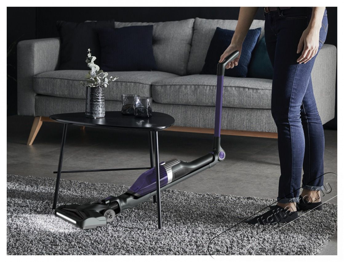 Rowenta RH1238WO X-Trem Compact 2 az 1 -ben Allergy vezet&eacute;k n&eacute;lk&uuml;li porsz&iacute;v&oacute;, 145W, Flex technol&oacute;gia k&eacute;t poz&iacute;ci&oacute;ban, 40 perc auton&oacute;mia, 4 &oacute;ra t&ouml;lt&eacute;si idő, LED megvil&aacute;g&iacute;t&aacute;s&uacute; sz&iacute;v&oacute;fej, 0.4 l portart&aacute;ly, Lila/Fekete H&aacute;ztart&aacute;s / Otthon / K&uuml;lt&eacute;r - Porsz&iacute;v&oacute; / takar&iacute;t&oacute;g&eacute;p - K&eacute;zi / &aacute;ll&oacute; porsz&iacute;v&oacute; - 495952
