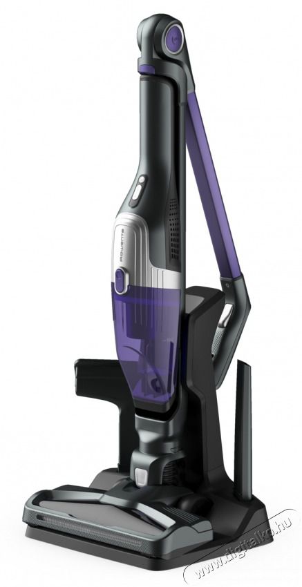 Rowenta RH1238WO X-Trem Compact 2 az 1 -ben Allergy vezet&eacute;k n&eacute;lk&uuml;li porsz&iacute;v&oacute;, 145W, Flex technol&oacute;gia k&eacute;t poz&iacute;ci&oacute;ban, 40 perc auton&oacute;mia, 4 &oacute;ra t&ouml;lt&eacute;si idő, LED megvil&aacute;g&iacute;t&aacute;s&uacute; sz&iacute;v&oacute;fej, 0.4 l portart&aacute;ly, Lila/Fekete H&aacute;ztart&aacute;s / Otthon / K&uuml;lt&eacute;r - Porsz&iacute;v&oacute; / takar&iacute;t&oacute;g&eacute;p - K&eacute;zi / &aacute;ll&oacute; porsz&iacute;v&oacute; - 495952