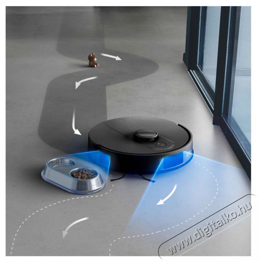 Rowenta RR91D5WH X-PLORER S135+ Detect 5000 PA Robotporsz&iacute;v&oacute; H&aacute;ztart&aacute;s / Otthon / K&uuml;lt&eacute;r - Porsz&iacute;v&oacute; / takar&iacute;t&oacute;g&eacute;p - Robotporsz&iacute;v&oacute; - 503632