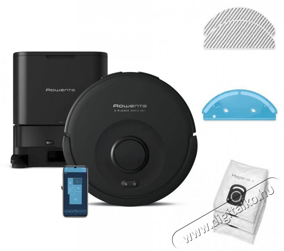Rowenta RR87D5WH X-Plorer S85+ Auto Empty 6000 PA H&aacute;ztart&aacute;s / Otthon / K&uuml;lt&eacute;r - Porsz&iacute;v&oacute; / takar&iacute;t&oacute;g&eacute;p - Robotporsz&iacute;v&oacute; - 511198