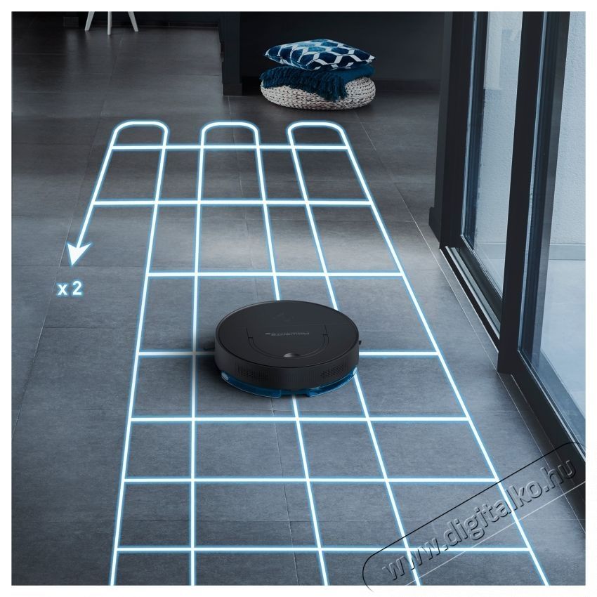 Rowenta RR9065WH X-Plorer Serie 130 Ai robotporsz&iacute;v&oacute;, 0.5 L portart&aacute;ly, 0.15L v&iacute;ztart&aacute;ly, 120 perc auton&oacute;mia, Fekete H&aacute;ztart&aacute;s / Otthon / K&uuml;lt&eacute;r - Porsz&iacute;v&oacute; / takar&iacute;t&oacute;g&eacute;p - Robotporsz&iacute;v&oacute; - 537239