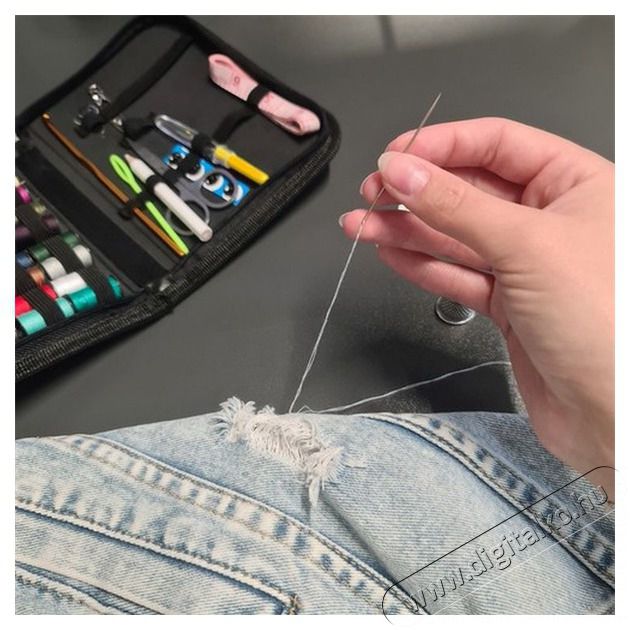 Ruhhy 128 db-os varr&oacute;k&eacute;szlet H&aacute;ztart&aacute;s / Otthon / K&uuml;lt&eacute;r - Szersz&aacute;m - Egy&eacute;b szersz&aacute;m - 514677