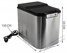 Ruhhy 5537 J&eacute;gk&eacute;sz&iacute;tő, 12 kg/24 h Konyhai term&eacute;kek - Konyhai kisg&eacute;p (s&uuml;t&eacute;s / főz&eacute;s / hűt&eacute;s / &eacute;telk&eacute;sz&iacute;t&eacute;s) - J&eacute;gkocka k&eacute;sz&iacute;tő g&eacute;p - 525897