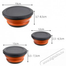 Ruhhy 20781 &Ouml;sszecsukhat&oacute;, tetővel, 3 darab, narancss&aacute;rga-sz&uuml;rke Konyhai term&eacute;kek - Ed&eacute;ny - &Eacute;telt&aacute;rol&oacute; - 527921