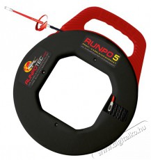 Runpotec 100140 RUNPO 5 5,3mm/30m dobozos műanyag kábelbehúzó Háztartás / Otthon / Kültér - Szerszám - Kiegészítő, tartozék - 395795