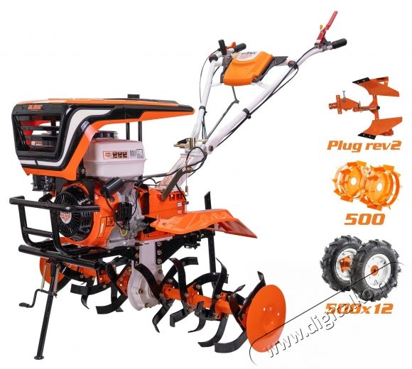 RURIS 913ACC Motoros kapa, 13 LE, 390 cm3, 4 &uuml;temű, 3 sebess&eacute;g, 1100 mm munka sz&eacute;less&eacute;g, 360 mm m&eacute;lys&eacute;g, 6.5 l benzin, gumi kerekek, megford&iacute;that&oacute; eke, f&eacute;m kerekek H&aacute;ztart&aacute;s / Otthon / K&uuml;lt&eacute;r - K&uuml;lt&eacute;r / kerti term&eacute;k / grill - K&uuml;lt&eacute;ri / kerti szersz&aacute;m - 535673