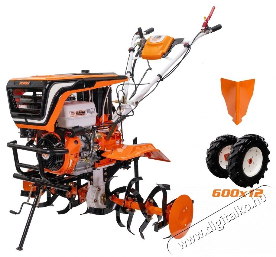 RURIS 918ACC Motoros kapa, 18 LE, 460 cm3, 4 &uuml;temű, 3 sebess&eacute;g, 1100 mm munkasz&eacute;less&eacute;g, 360 mm m&eacute;lys&eacute;g, 6.5 l benzin, gumi kerekek, ritk&iacute;t&oacute; H&aacute;ztart&aacute;s / Otthon / K&uuml;lt&eacute;r - K&uuml;lt&eacute;r / kerti term&eacute;k / grill - K&uuml;lt&eacute;ri / kerti szersz&aacute;m - 535672