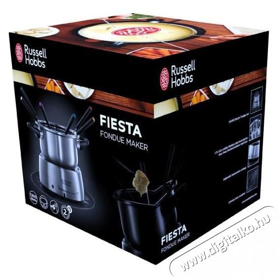 Russell Hobbs 22560-56 Fiesta fondue k&eacute;sz&iacute;tő Konyhai term&eacute;kek - Konyhai kisg&eacute;p (s&uuml;t&eacute;s / főz&eacute;s / hűt&eacute;s / &eacute;telk&eacute;sz&iacute;t&eacute;s) - Konyhai k&uuml;l&ouml;nlegess&eacute;g - 298339