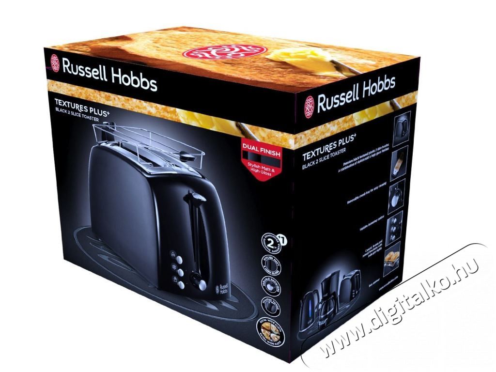 Russell Hobbs 22601-56 Textures Plusz keny&eacute;rpir&iacute;t&oacute; Konyhai term&eacute;kek - Konyhai kisg&eacute;p (s&uuml;t&eacute;s / főz&eacute;s / hűt&eacute;s / &eacute;telk&eacute;sz&iacute;t&eacute;s) - Keny&eacute;rpir&iacute;t&oacute; - 297790