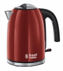 Russell Hobbs 20412-70 Colours Plus+ v&iacute;zforral&oacute; - piros - Konyhai term&eacute;kek - V&iacute;zforral&oacute; / teafőző - 314069