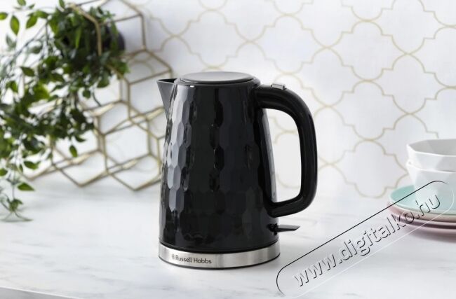 Russell Hobbs 26051-70/RH Honeycomb v&iacute;zforral&oacute; - fekete  Konyhai term&eacute;kek - V&iacute;zforral&oacute; / teafőző - 369766