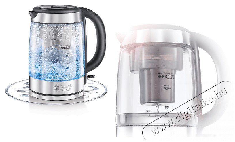 Russell Hobbs 20760-57/RH clarity v&iacute;zforral&oacute; Konyhai term&eacute;kek - V&iacute;zforral&oacute; / teafőző - 326647
