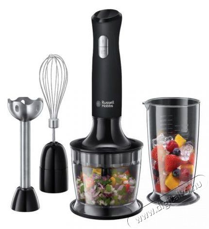 Russell Hobbs 24702-56/RH Matte Black fekete 3 az 1-ben botmixer Konyhai term&eacute;kek - Konyhai kisg&eacute;p (elők&eacute;sz&iacute;t&eacute;s / feldolgoz&aacute;s) - Botmixer - 366728