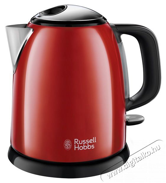 Russell Hobbs 24992-70/RH Colours Plus+ kompakt piros v&iacute;zforral&oacute; Konyhai term&eacute;kek - V&iacute;zforral&oacute; / teafőző - 410738
