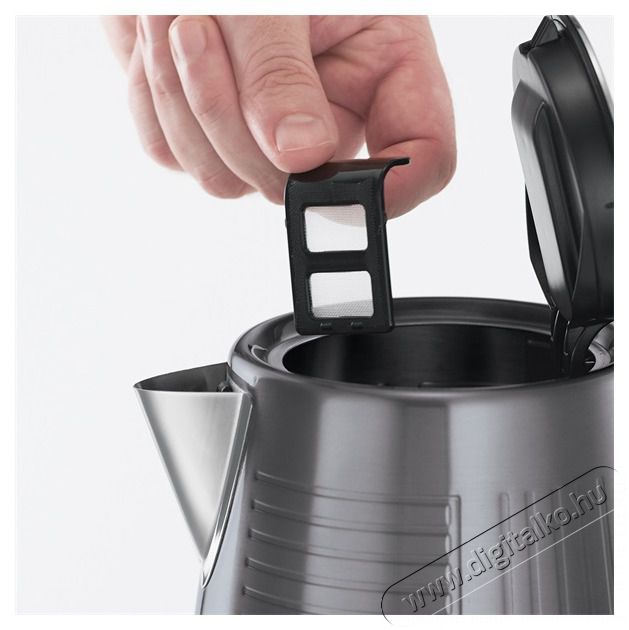 Russell Hobbs 25240-70 Geo Steel v&iacute;zforral&oacute; Konyhai term&eacute;kek - V&iacute;zforral&oacute; / teafőző - 443391