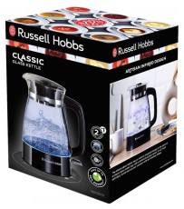 Russell Hobbs 26080-70/RH Classic Glass &uuml;veg v&iacute;zforral&oacute; Konyhai term&eacute;kek - V&iacute;zforral&oacute; / teafőző - 446975