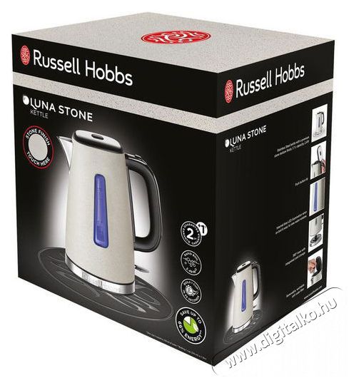 Russell Hobbs 26960-70 Luna Stone Konyhai term&eacute;kek - V&iacute;zforral&oacute; / teafőző - 513187