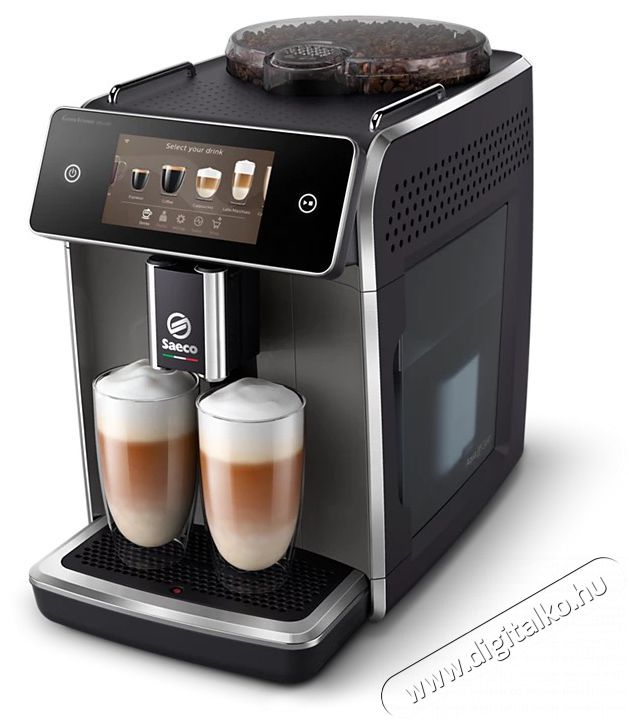 Saeco GranAroma Deluxe SM6682/10 Automata k&aacute;v&eacute;főző Konyhai term&eacute;kek - K&aacute;v&eacute;főző / k&aacute;v&eacute;&ouml;rlő / kieg&eacute;sz&iacute;tő - Automata k&aacute;v&eacute;főző - 500659