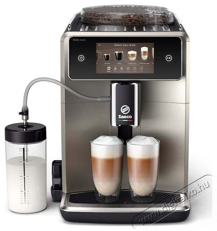 Saeco Xelsis Deluxe SM8782/30 eszpressz&oacute; k&aacute;v&eacute;g&eacute;p Konyhai term&eacute;kek - K&aacute;v&eacute;főző / k&aacute;v&eacute;&ouml;rlő / kieg&eacute;sz&iacute;tő - Pressz&oacute; k&aacute;v&eacute;főző - 534768
