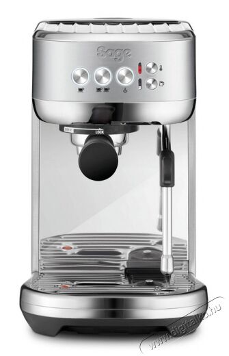 Sage SES500 BSS eszpressz&oacute; k&aacute;v&eacute;főző - inox Konyhai term&eacute;kek - K&aacute;v&eacute;főző / k&aacute;v&eacute;&ouml;rlő / kieg&eacute;sz&iacute;tő - Pressz&oacute; k&aacute;v&eacute;főző - 345938
