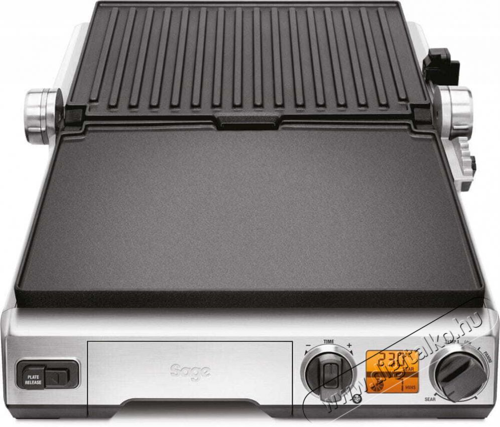 Sage BGR840 Kontakt grill Konyhai term&eacute;kek - Konyhai kisg&eacute;p (s&uuml;t&eacute;s / főz&eacute;s / hűt&eacute;s / &eacute;telk&eacute;sz&iacute;t&eacute;s) - Kontakt grill s&uuml;tő / s&uuml;tőlap - 345974
