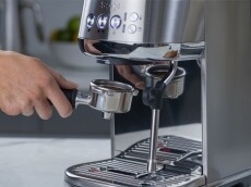 Sage SES500 BSS eszpressz&oacute; k&aacute;v&eacute;főző - inox Konyhai term&eacute;kek - K&aacute;v&eacute;főző / k&aacute;v&eacute;&ouml;rlő / kieg&eacute;sz&iacute;tő - Pressz&oacute; k&aacute;v&eacute;főző - 345938