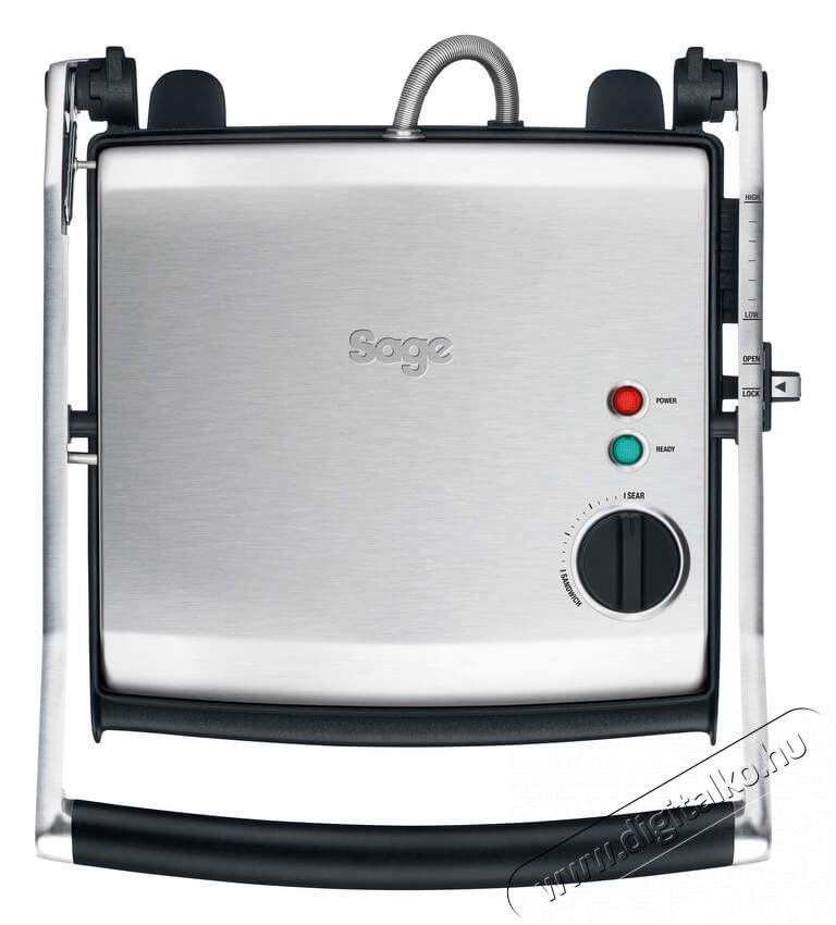 Sage BGR200 kontakt grill Konyhai term&eacute;kek - Konyhai kisg&eacute;p (s&uuml;t&eacute;s / főz&eacute;s / hűt&eacute;s / &eacute;telk&eacute;sz&iacute;t&eacute;s) - Kontakt grill s&uuml;tő / s&uuml;tőlap - 345972