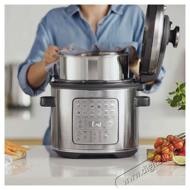 Sage SPR680BSS inox lass&uacute;főző &eacute;s sous vide ed&eacute;ny Konyhai term&eacute;kek - Ed&eacute;ny - Gyorsforral&oacute; - 414699
