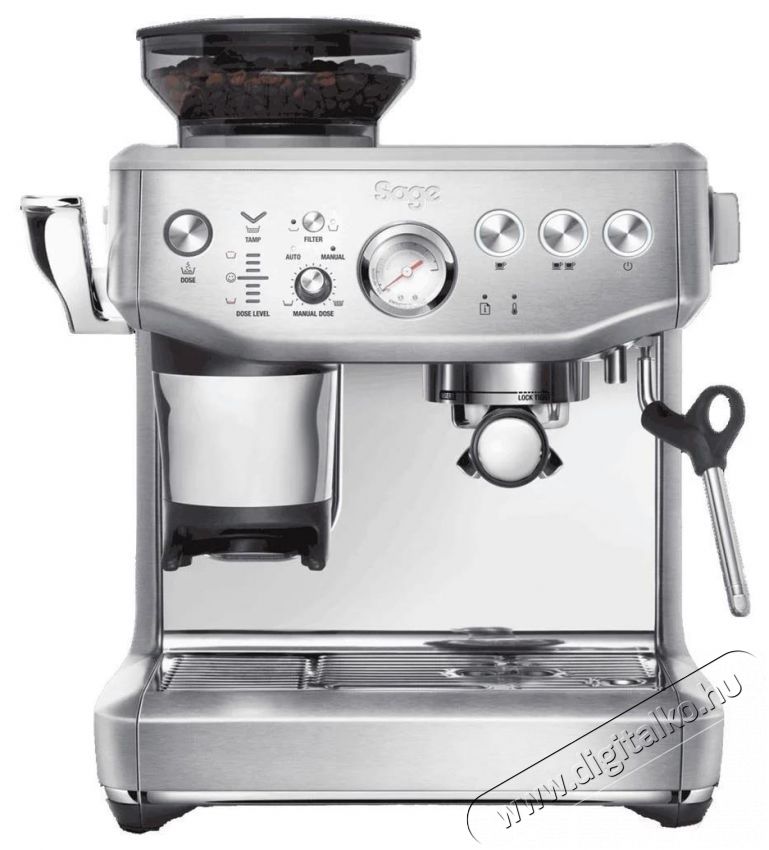 Sage SES 876 BSS Espresso Karos k&aacute;v&eacute;főző Konyhai term&eacute;kek - K&aacute;v&eacute;főző / k&aacute;v&eacute;&ouml;rlő / kieg&eacute;sz&iacute;tő - Pressz&oacute; k&aacute;v&eacute;főző - 496269