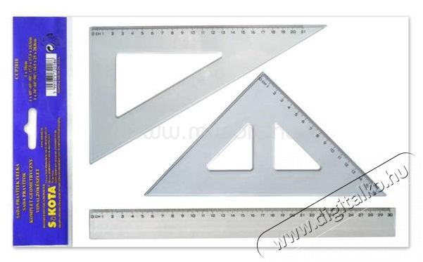 SAKOTA 3db-os BL vonalz&oacute;k&eacute;szlet Iroda &eacute;s sz&aacute;m&iacute;t&aacute;stechnika - Egy&eacute;b sz&aacute;m&iacute;t&aacute;stechnikai term&eacute;k - 404856