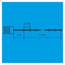 SAL Somogyi MLC 58/M LED-es mini f&eacute;nyf&uuml;z&eacute;r H&aacute;ztart&aacute;s / Otthon / K&uuml;lt&eacute;r - Vil&aacute;g&iacute;t&aacute;s / elektromoss&aacute;g - Led szalag / f&eacute;nyf&uuml;z&eacute;r - 383988