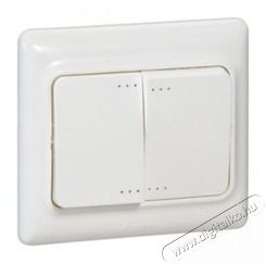 SAL Somogyi 782102 Kaptika feh&eacute;r csill&aacute;rkapcsol&oacute; H&aacute;ztart&aacute;s / Otthon / K&uuml;lt&eacute;r - Vil&aacute;g&iacute;t&aacute;s / elektromoss&aacute;g - L&aacute;mpa kieg&eacute;sz&iacute;tő - 395145